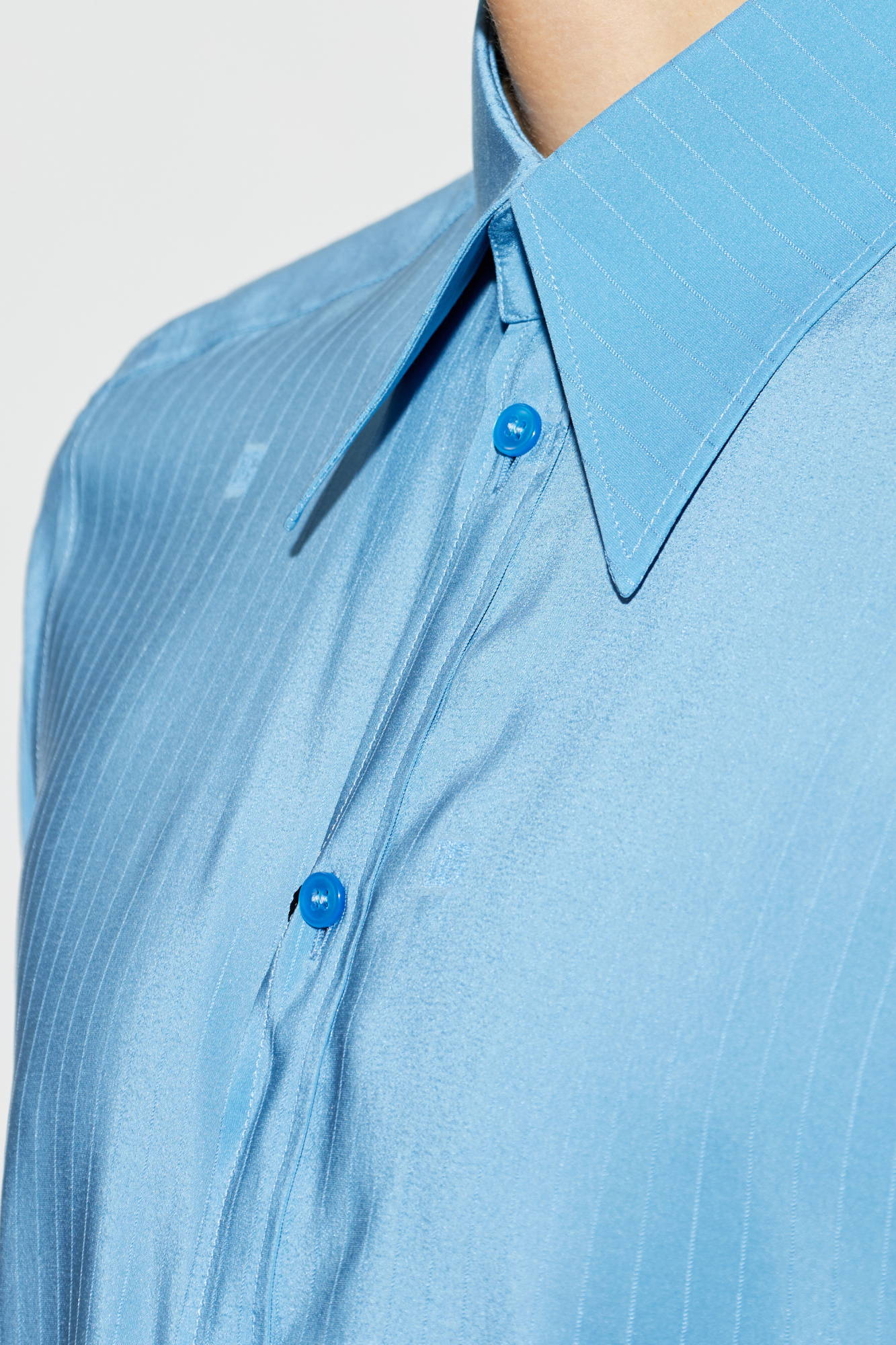 Dolce & Gabbana Silk shirt with monogram | Men's | Vitkac